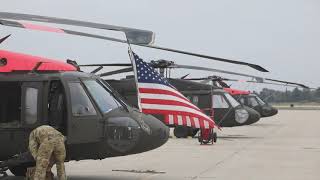 ONBOARD a US Army CH47 Chinook Helicopter Fighting the Line Fire [upl. by Gnuj217]