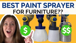 Solved Best Paint Sprayer for Furniture  Wagner Vs HomeRight Vs Fuji [upl. by Baxy221]