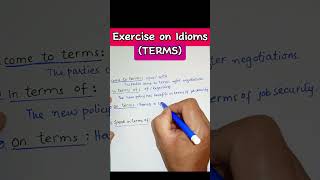 Idioms  TERMS  ELT  Grammar  Vocabulary  Linguistics  Inflection  Morphology [upl. by Aedrahs]