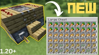 The easiest crop farm for minecraft 120 [upl. by Assillam659]