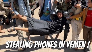 Taking Peoples Phones In YEMEN GONE WRONG [upl. by Jarita]