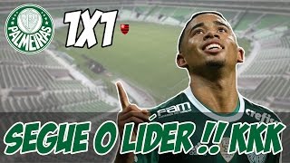 Palmeiras 1 x 1 Flamerda  SEGUE O LÍDER [upl. by Nataline523]