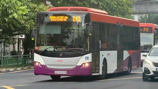 MRTravels to Boon Lay Spotting SMRT Jurong West Buses [upl. by Sitnerp472]