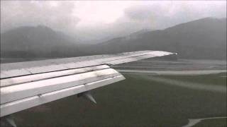 Alaska Air 64 Landing in Juneau [upl. by Idihsar603]