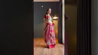 Bengali Saree Draping Style 🌹 Durga Puja Ep 66 Saree Styles athpourey sareelove durgapuja2024 [upl. by Armalla]