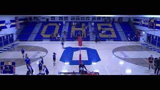 Queensbury vs Mohonasen High School Girls Varsity Volleyball [upl. by Alimrahs]