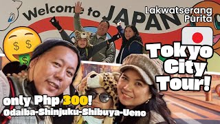 🇯🇵 Japan Travel Tips 2024 Tokyo Day Tour for ONLY 300PHP55😍🔴Odaiba🔴 Shinjuku🔴 Shibuya🔴Ueno [upl. by Ainer430]