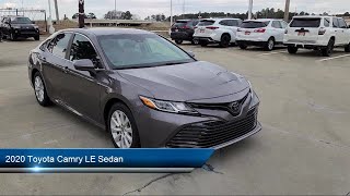 2020 Toyota Camry LE Sedan Shreveport Mt Pleasant Longview Tyler Hot Springs [upl. by Aymik]