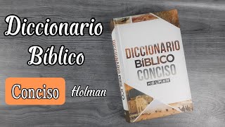 Diccionario bíblico conciso Holman [upl. by Siuqramed209]