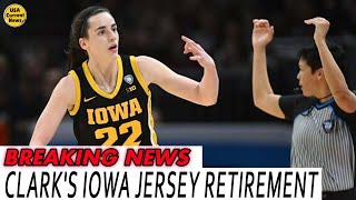 Caitlin Clarks Iowa Jersey Retirement Leads to AllTime High Prices Per Ticket Site [upl. by Andrus297]