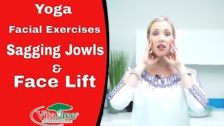 Yoga Facial Exercises  How to Lose Sagging Jowls  VitaLife Show 164 [upl. by Arem90]