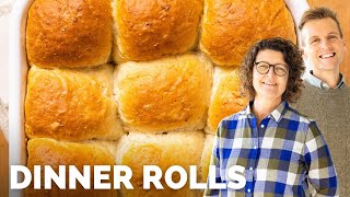 Honey Oat Dinner Rolls with Mom [upl. by Pompei]