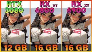 RTX 3080 vs RX 6800 XT vs RX 6900 XT Tested in 12 Games [upl. by Dunn]