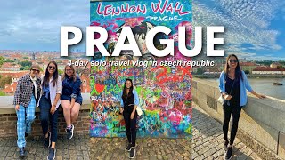 FIRST TIME SOLO TRAVELLING TO PRAGUE  4Day Solo Travel Vlog in Czech Republic [upl. by Annel]