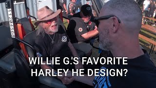 Chatting with the Legendary Willie G Davidson His Favorite HarleyDavidson Model he designed [upl. by Vinn]