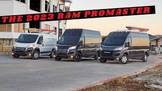 THE BEST 2023 Ram ProMaster  The 2023 Ram ProMaster debuts with a refreshed look [upl. by Yddet391]