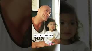 The Rock’s daughter still doesn’t believe he’s in Moana 😂 [upl. by Nahtahoj222]