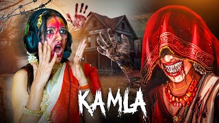 Playing KAMLA Game While Recreating KAMLAS Horror Look ☠️ [upl. by Avid]