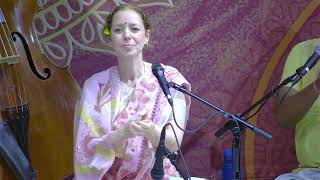 Bhaktivedanta Manor Presents Evening Kirtan with Jahnavi Harrison  28th July 2024 [upl. by Aniakudo]