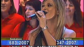 Beverley Mahood sings at Telemiracle 312007 [upl. by Chevalier]