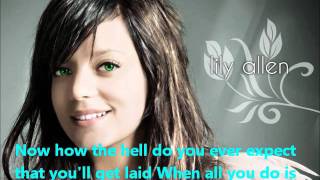 Lily Allen  Alfie Lyrics Cover [upl. by Ednyl]