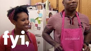 Married At First Sight Vaughn amp Monet Take a Sensual Cooking Class S1 E7  FYI [upl. by Ennairek170]