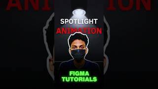 Spotlight animation in figma shorts figma animation tutorial spotlight uiux [upl. by Goldfarb]