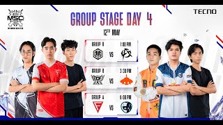 MSC 2024 MM Qualifier Group Stage Day 4 [upl. by Netram512]