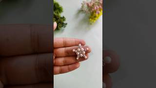 DIY Star earrings ✨ diy earrings diyearrings jewellery pearl youtube ytshorts feedshorts [upl. by Rehctaht803]