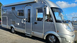 NOW SOLD  Hymer B614SL 2010 71500 miles 4 berth 4 belts solar GasLow 30L Engine [upl. by Oiril]