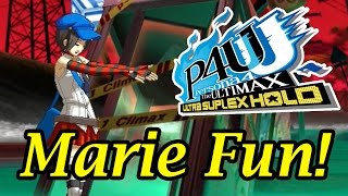 Persona 4 Arena The Ultimax Online  Ep 33  Marie Fun [upl. by Ahsele]