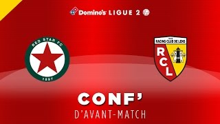 La conférence de presse avant Red Star  Lens [upl. by Aime]