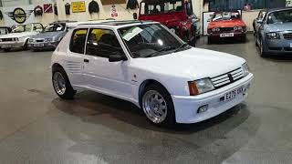 1988 PEUGEOT 205 GTI DIMMA  MATHEWSONS CLASSIC CARS  10 amp 11 DECEMBER [upl. by Kablesh]