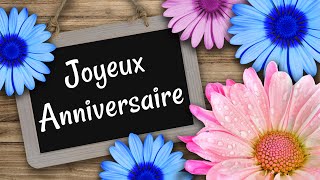 152  Carte virtuelle danniversaire originale  Message amical [upl. by Cinomod]