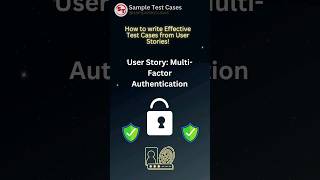 How to Write test cases for MFA Feature User story  Day 4100  testcases coding shorts [upl. by Eidnac]