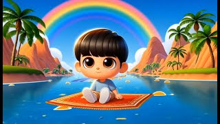 Liams Magic Carpet Adventure Flying to Magical Lands  Kids Song [upl. by Gunthar8]