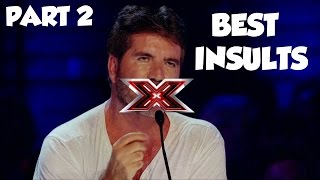 Simon Cowell Best Insults PART 2  SAVAGE [upl. by Sussi]