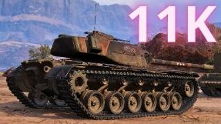 World of Tanks T110E5 11K Damage 7 kills amp AMX M4 54 8K Damage 9 Kills amp Concept 1B 75K Damage [upl. by Ocire280]