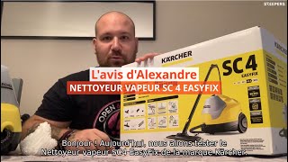 Lavis dAlexandre  Nettoyeur vapeur SC4 EasyFix Karcher  2000W  Bricomarché [upl. by Aihsenat]