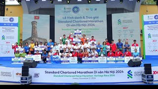 P2 LỄ VINH DANH TRAO GIẢI Marathon 21KM amp 42KM Di sản HANOI 11 2024 [upl. by Nifares]