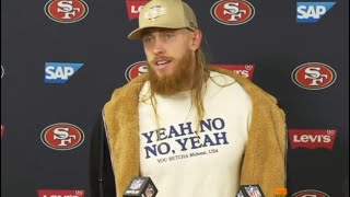 49ers George Kittle reacts to loss vs Packers [upl. by Silverstein]