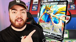 This ZACIAN V Deck is GOOD Playing Pokemon TCG Online [upl. by Ailis]