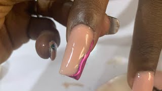 How to prep your nails without Efile [upl. by Oswell]