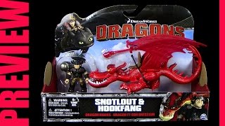 Dragon Riders  Snotlout amp Hookfang  Rotzbakke amp Hakenzahn  Preview  ReUpload [upl. by Aguayo]