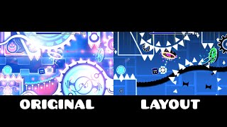 quotSedulousquot Original vs Layout  Geometry Dash Comparison [upl. by Mccarty]