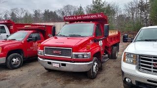 GMC Topkick 4500 Dump Truck Walk Around [upl. by Eduino]