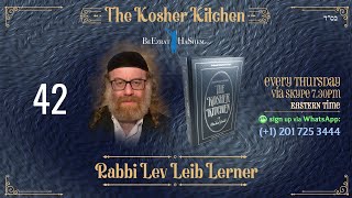 Unique Kashrus Status of Knife  The Kosher Kitchen 42 [upl. by Algie]