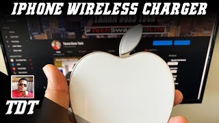 Apple Shaped Wireless Charger for iPhones [upl. by Wanonah]