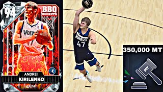 DIAMOND ANDREI KIRILENKO NBA2K25 MYTEAM BBQ BUCKETS [upl. by Patrizius]