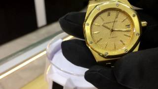 Audemars Piguet Royal Oak 37mm 18k Solid YellowGold [upl. by Cheri]